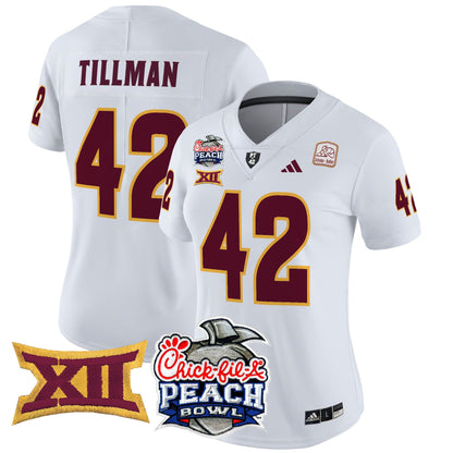 Women's Arizona State Sun Devils 2025 Peach Bowl Vapor Limited Jersey - All Stitched