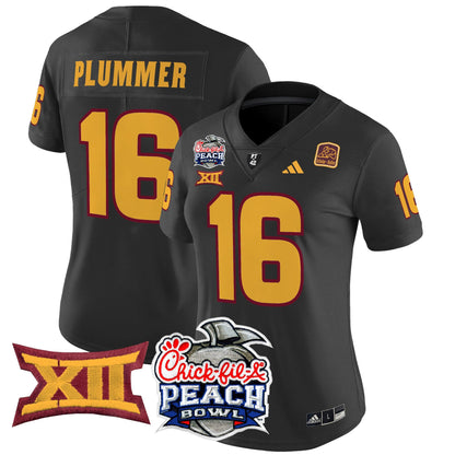 Women's Arizona State Sun Devils 2025 Peach Bowl Vapor Limited Jersey - All Stitched