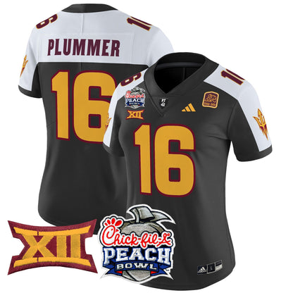 Women's Arizona State Sun Devils 2025 Peach Bowl Vapor Limited Jersey - All Stitched
