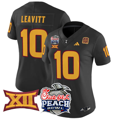Women's Arizona State Sun Devils 2025 Peach Bowl Vapor Limited Jersey - All Stitched