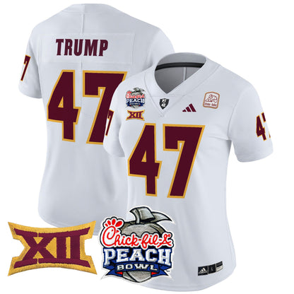 Women's Arizona State Sun Devils 2025 Peach Bowl Vapor Limited Jersey - All Stitched