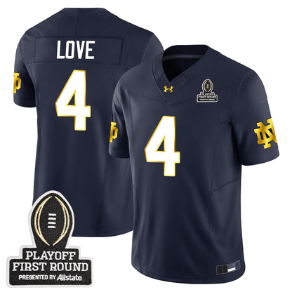 Notre Dame Fighting Irish 24/25 Jersey - CFP First Round Patch
