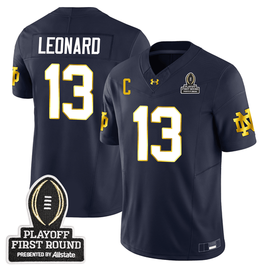 Notre Dame Fighting Irish 24/25 Jersey - CFP First Round Patch