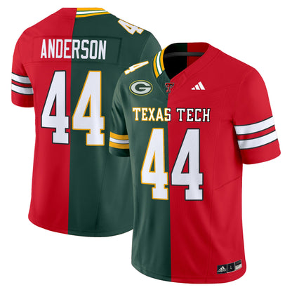 Texas Tech Red Raiders Split Vapor Limited Jersey - All Stitched
