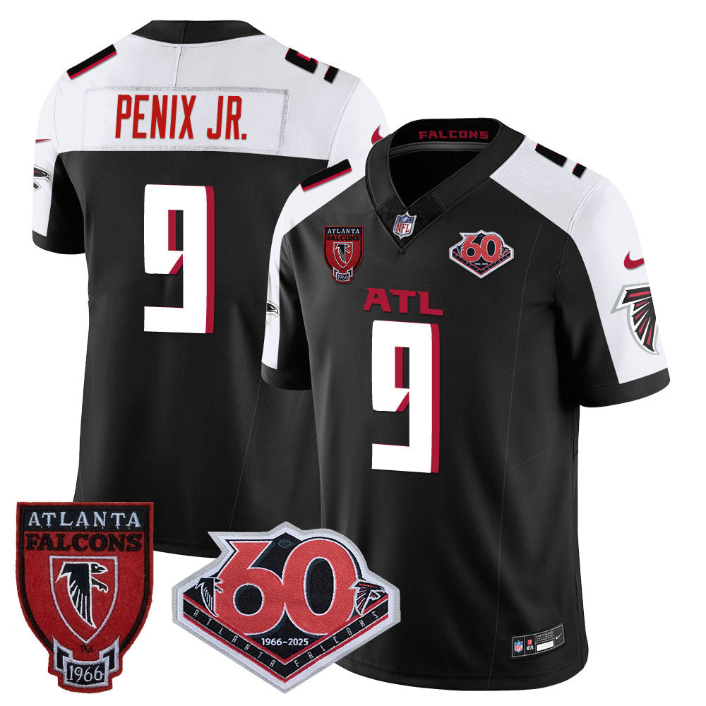 Men's Atlanta Falcons 60th Season Vapor Limited Jersey - All Stitched