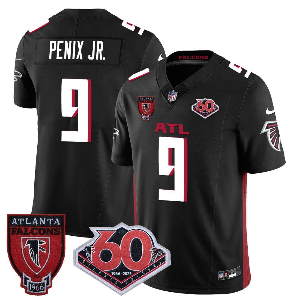 Men's Atlanta Falcons 60th Season Vapor Limited Jersey - All Stitched