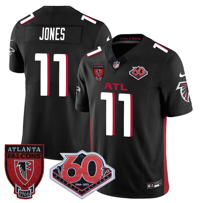 Men's Atlanta Falcons 60th Season Vapor Limited Jersey - All Stitched