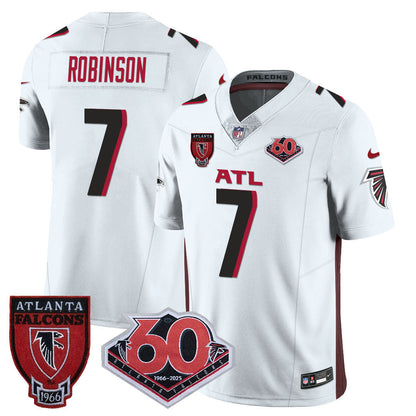 Men's Atlanta Falcons 60th Season Vapor Limited Jersey - All Stitched