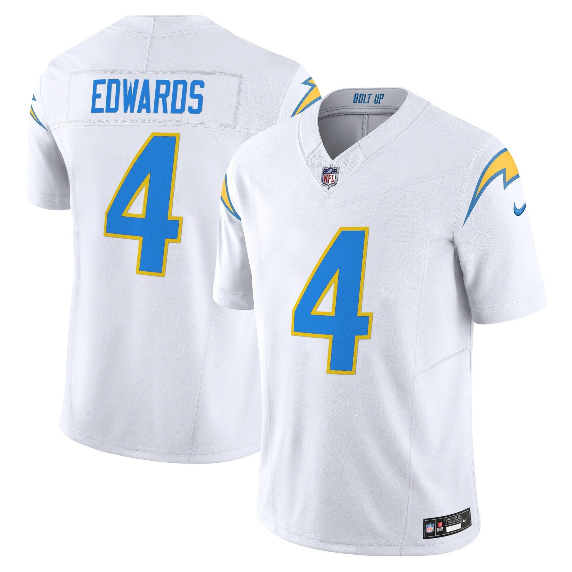 Men's Los Angeles Chargers 2025 Alternate Charger Power Vapor Limited Jersey - All Stitched