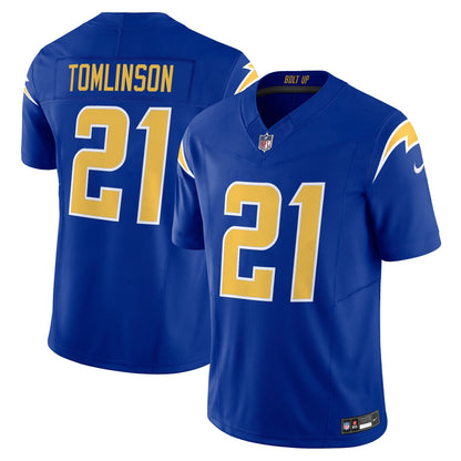 Men's Los Angeles Chargers 2025 Alternate Charger Power Vapor Limited Jersey - All Stitched