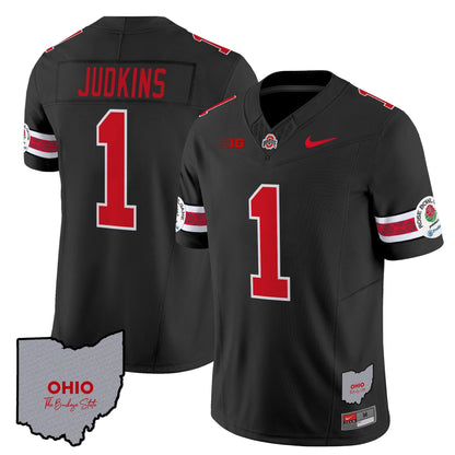 Ohio State Buckeyes Rose Bowl Vapor Limited Jersey V3 - Stitched