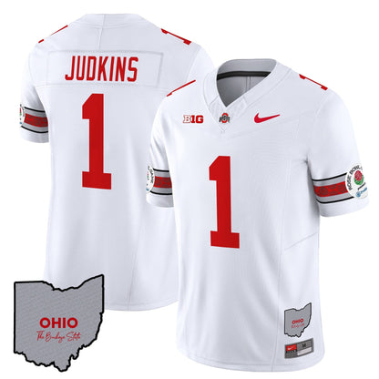 Ohio State Buckeyes Rose Bowl Vapor Limited Jersey V3 - Stitched