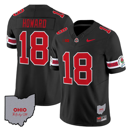 Ohio State Buckeyes Rose Bowl Vapor Limited Jersey V3 - Stitched