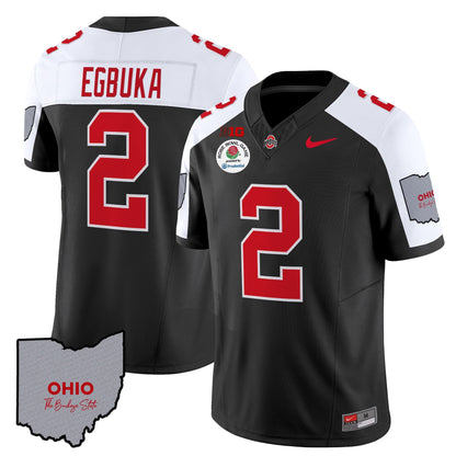 Ohio State Buckeyes Rose Bowl Vapor Limited Jersey V3 - Stitched