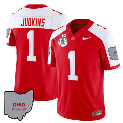 Ohio State Buckeyes Rose Bowl Vapor Limited Jersey V3 - Stitched