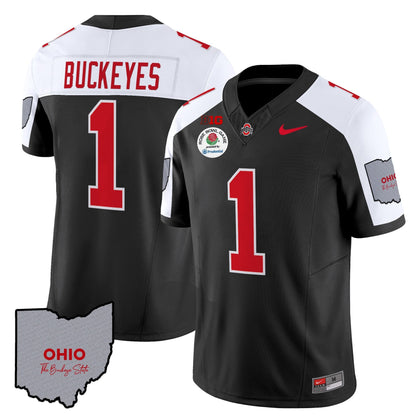 Ohio State Buckeyes Rose Bowl Vapor Limited Jersey V3 - Stitched