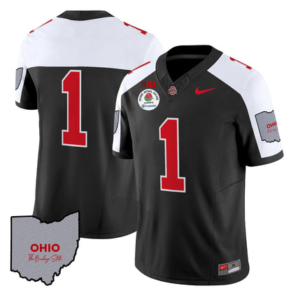 Ohio State Buckeyes Rose Bowl Vapor Limited Jersey V3 - Stitched