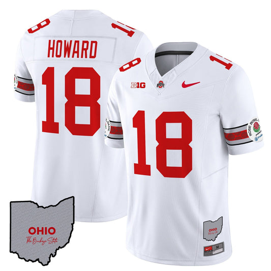 Ohio State Buckeyes Rose Bowl Vapor Limited Jersey V3 - Stitched