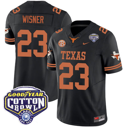 Texas Longhorns 2024 Cotton Bowl Classic Jersey - All Stitched