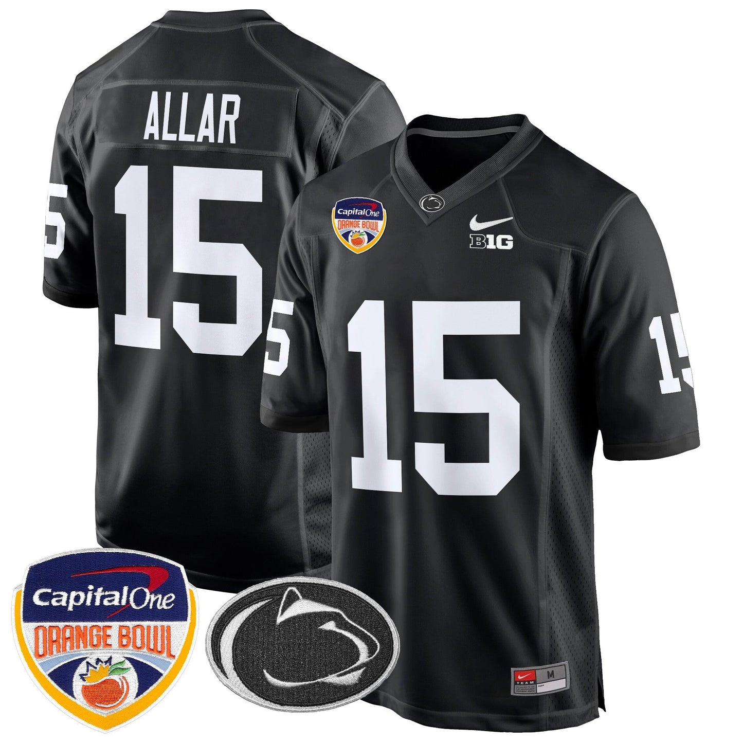 PSU Orange Bowl Patch Game Jersey - All Stitched