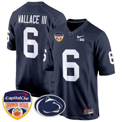 PSU Orange Bowl Patch Game Jersey - All Stitched