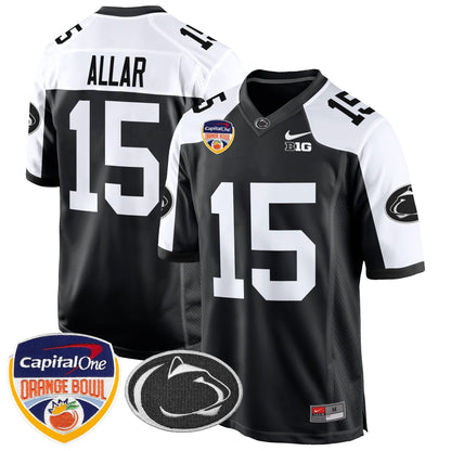 PSU Orange Bowl Patch Game Jersey - All Stitched