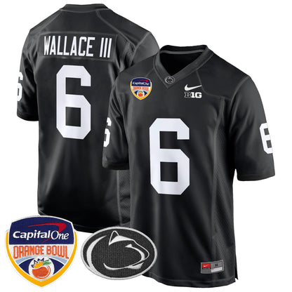 PSU Orange Bowl Patch Game Jersey - All Stitched