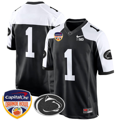 PSU Orange Bowl Patch Game Jersey - All Stitched