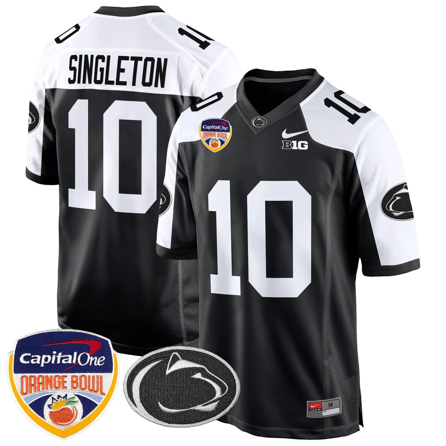 PSU Orange Bowl Patch Game Jersey - All Stitched