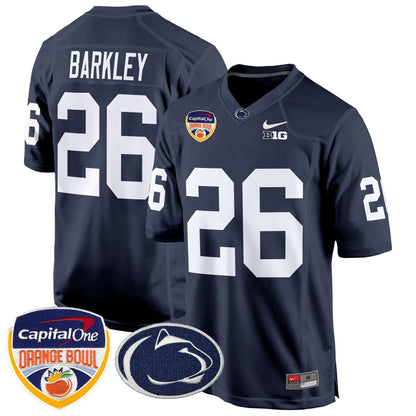 PSU Orange Bowl Patch Game Jersey - All Stitched