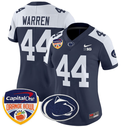 Women's PSU Orange Bowl Patch Vapor Limited Jersey V2 - All Stitched