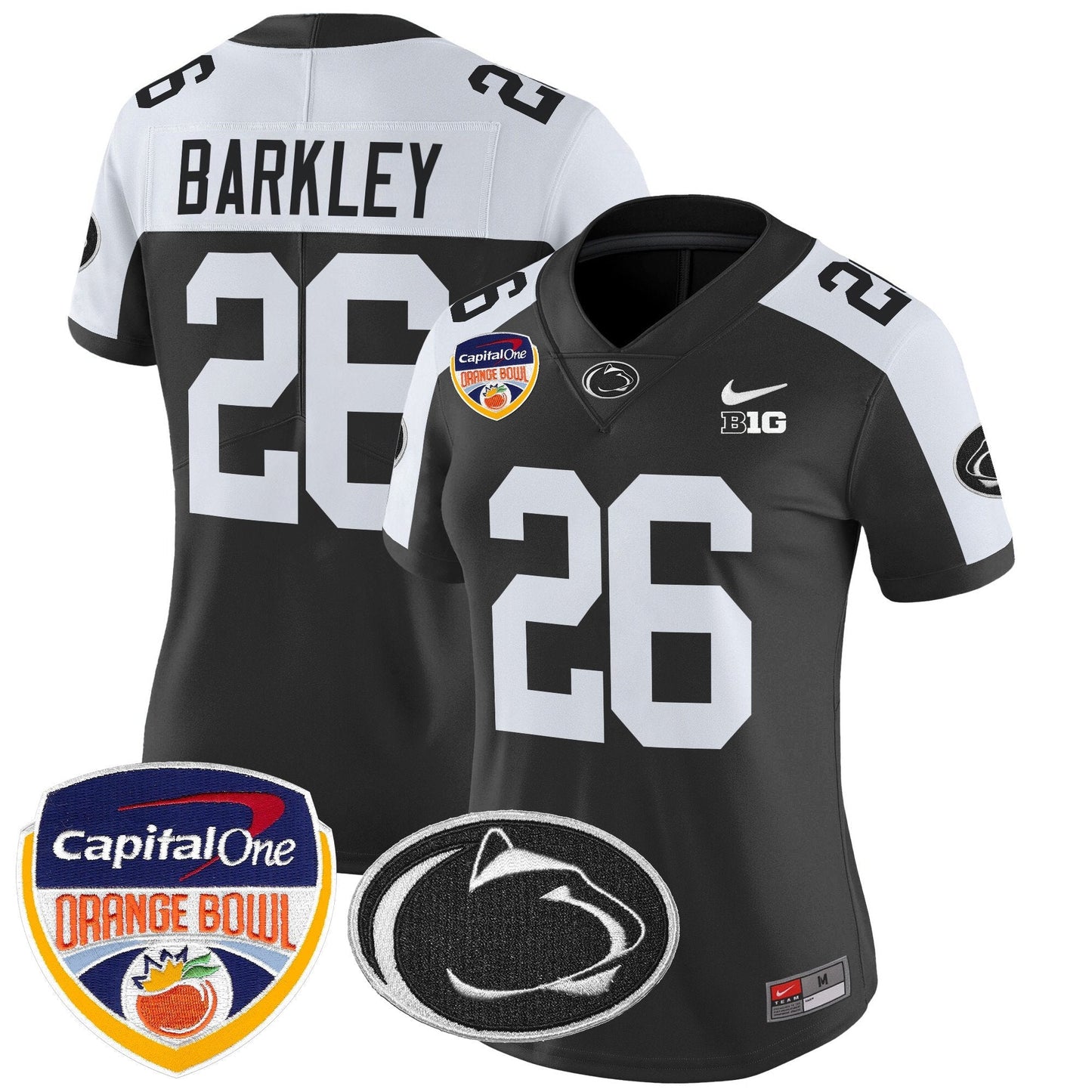 Women's PSU Orange Bowl Patch Vapor Limited Jersey V2 - All Stitched