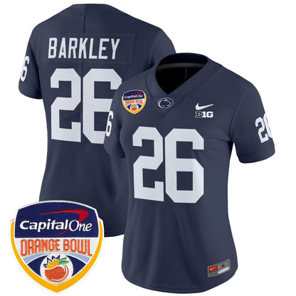 Women's PSU Orange Bowl Patch Vapor Limited Jersey V2 - All Stitched