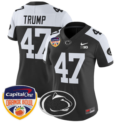 Women's PSU Orange Bowl Patch Vapor Limited Jersey V2 - All Stitched