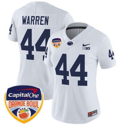 Women's PSU Orange Bowl Patch Vapor Limited Jersey V2 - All Stitched
