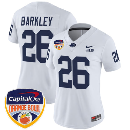 Women's PSU Orange Bowl Patch Vapor Limited Jersey V2 - All Stitched