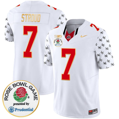OSU Rose Bowl Gold Trim Vapor Limited Jersey - All Stitched