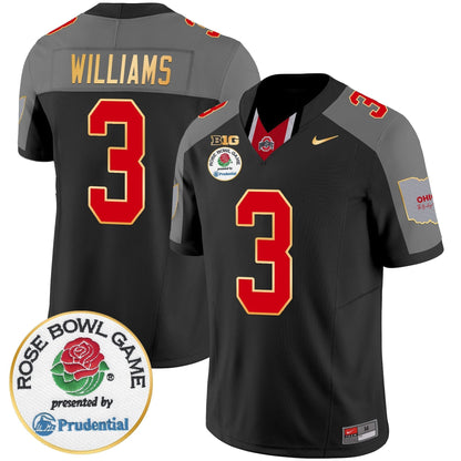 OSU Rose Bowl Gold Trim Vapor Limited Jersey - All Stitched