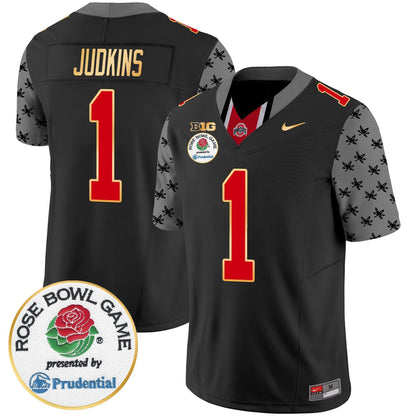OSU Rose Bowl Gold Trim Vapor Limited Jersey - All Stitched