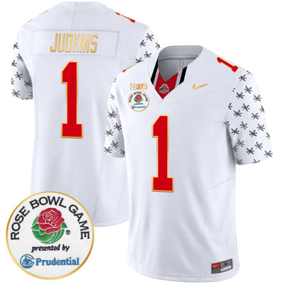 OSU Rose Bowl Gold Trim Vapor Limited Jersey - All Stitched