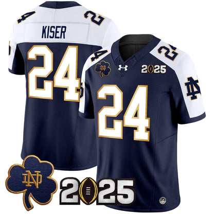 ND 2025 CFP Final Patch Vapor Limited Jersey - All Stitched