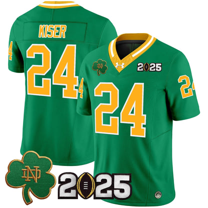 ND 2025 CFP Final Patch Vapor Limited Jersey - All Stitched