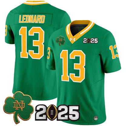 ND 2025 CFP Final Patch Vapor Limited Jersey - All Stitched