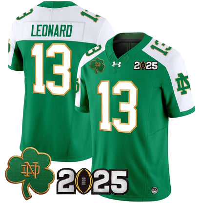 ND 2025 CFP Final Patch Vapor Limited Jersey - All Stitched