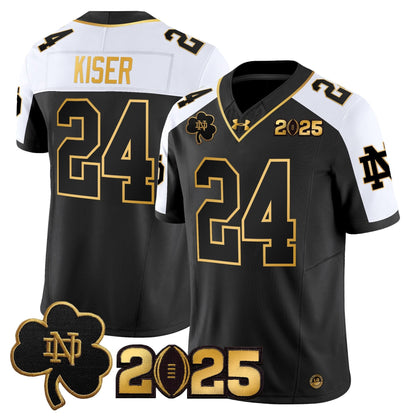 NDFI 2025 CFP Final Patch Gold Vapor Limited Jersey - All Stitched