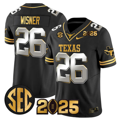 TEX 2025 CFP Final Gold Patch Vapor Limited Jersey - All Stitched