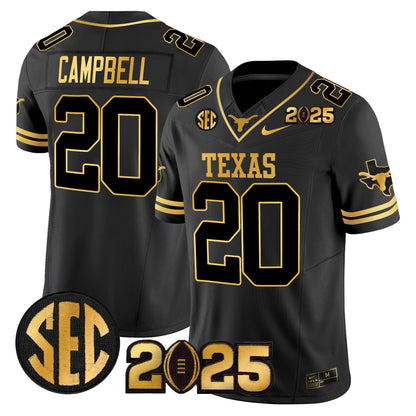 TEX 2025 CFP Final Gold Patch Vapor Limited Jersey - All Stitched