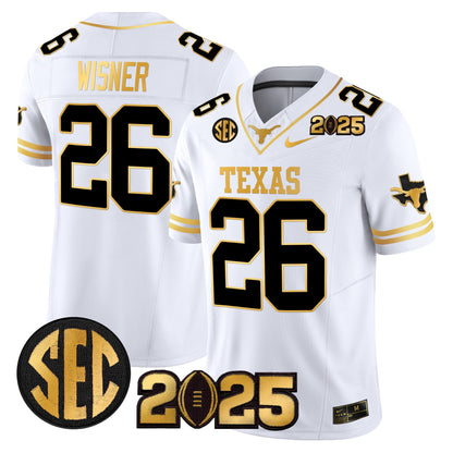 TEX 2025 CFP Final Gold Patch Vapor Limited Jersey - All Stitched