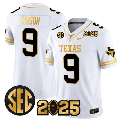 TEX 2025 CFP Final Gold Patch Vapor Limited Jersey - All Stitched
