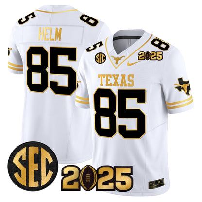 TEX 2025 CFP Final Gold Patch Vapor Limited Jersey - All Stitched